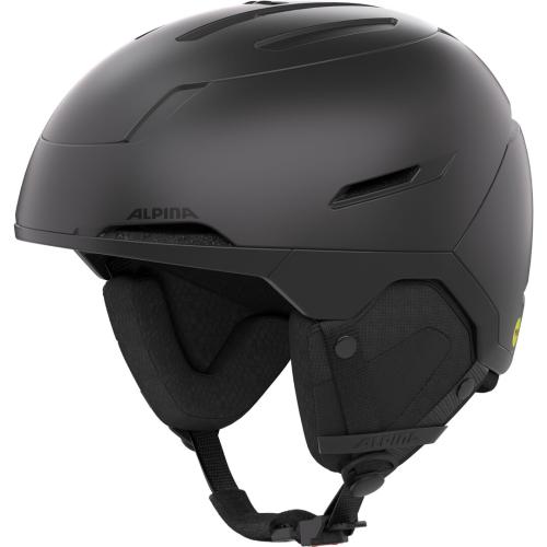 Alpina Versatile Mips Skihelm - black matt